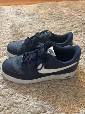 Nike Air Force 1 Low Navy and White Sneakers